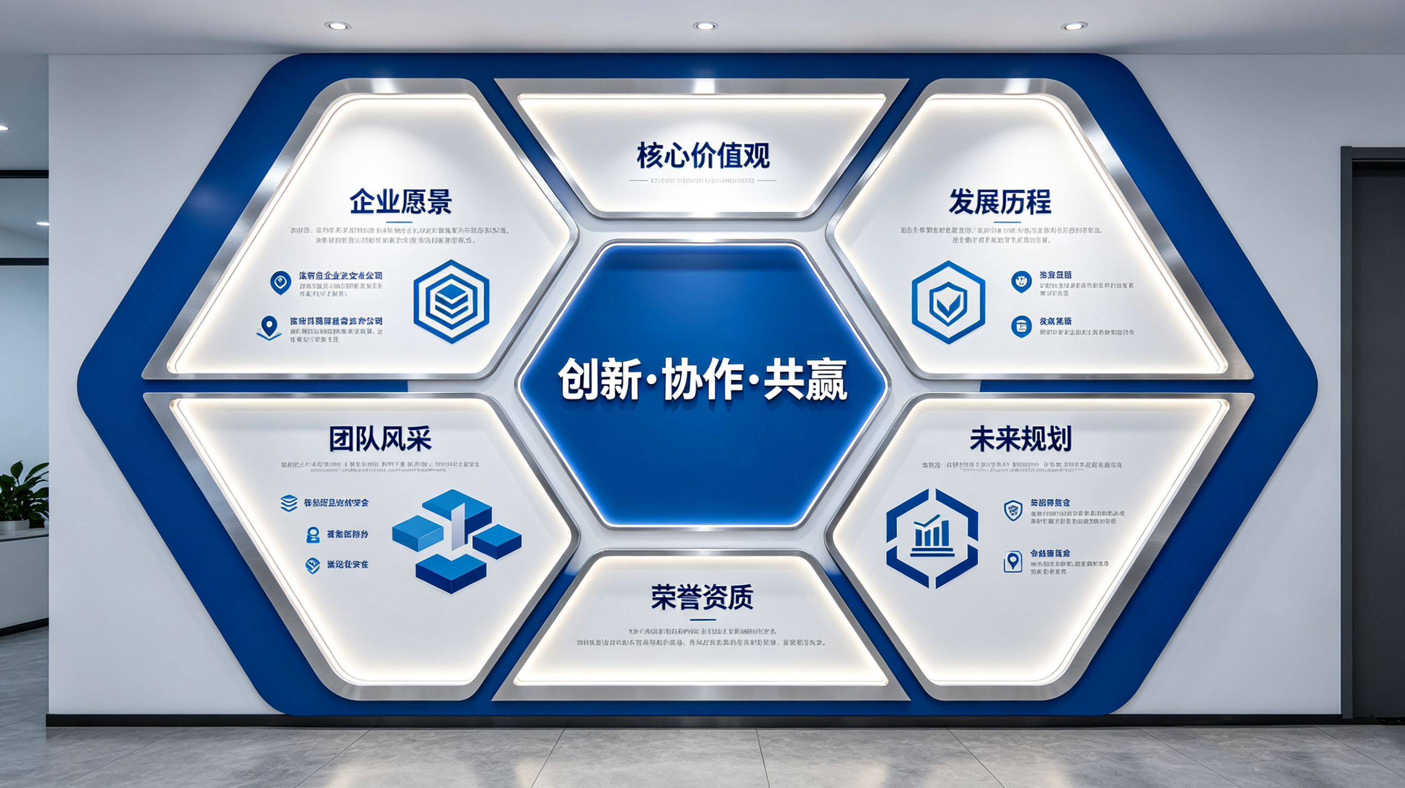  临海企业文化墙六边形避坑指南（新手常犯5个错误）